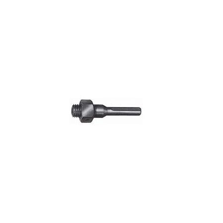 Relton Hs Series Relton Shank 1/2 x 10 Inch OAL, 3/4-10 TPI, 3/8 Inch Pilot Hole for 2 to 4 Inch Dia, 3-Flats HS-S610